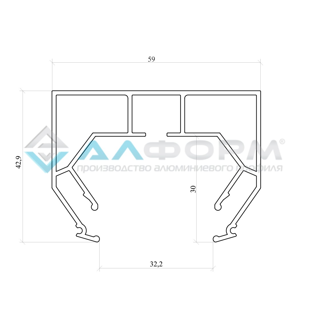 Карниз ам1